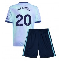 Camisa de Futebol Arsenal Jorginho Frello #20 Equipamento Alternativo Infantil 2024-25 Manga Curta (+ Calças curtas)